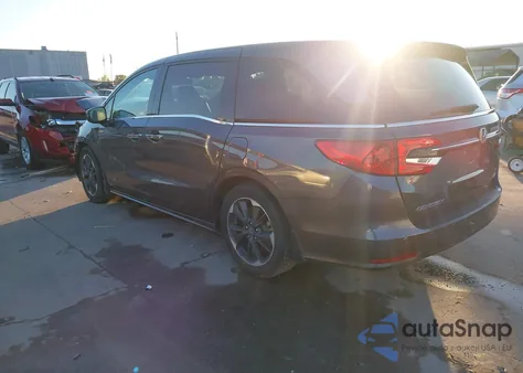 2023 Honda Odyssey Elite z USA, uszkodzony, nr VIN 5FNRL6H90PB069691